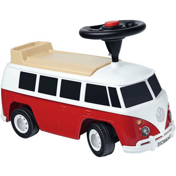 BIG Correpasillos Baby VW T1 rojo/blanco