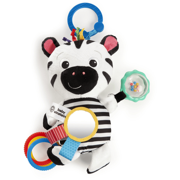 Baby Einstein Peluche sensorielle zèbre Zen's Sensory Play™ 