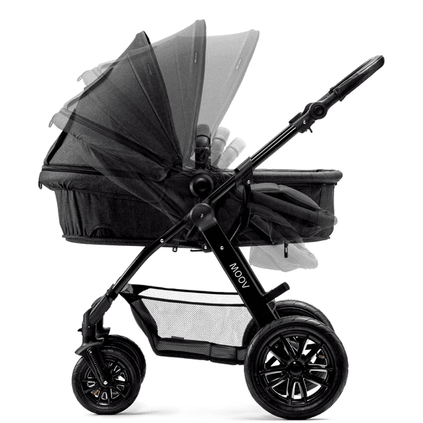 Kinderkraft Poussette trio combinée 3en1 Moov noir