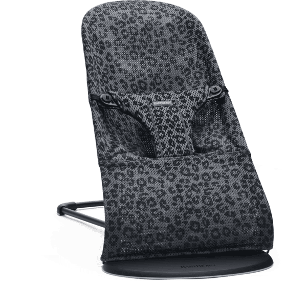 BABYBJÖRN Babywippe Bliss Mesh Anthrazit/Leopard