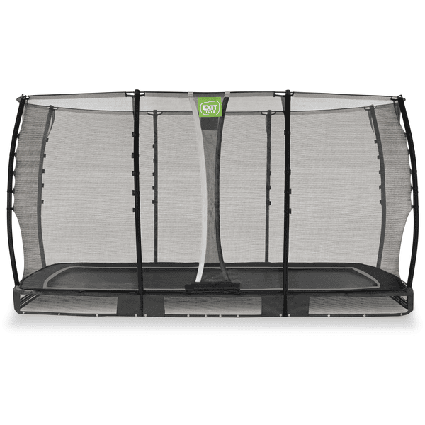 EXIT Allure Class ic ground trampoline 214x366cm - zwart