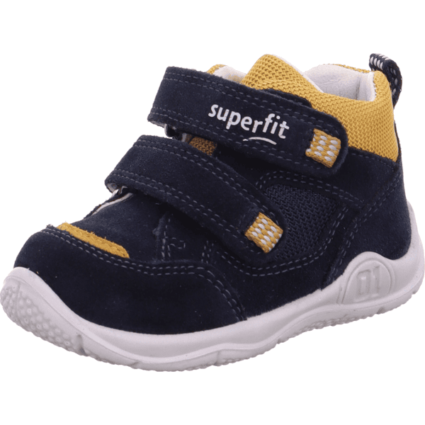 superfit Halbschuh Universe blau/gelb