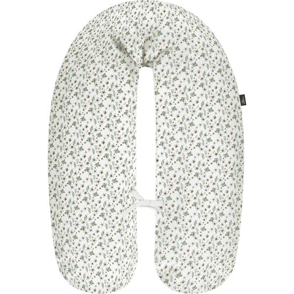 Alvi ® Povlak na kojící polštář Petit Fleurs zelená/bílá