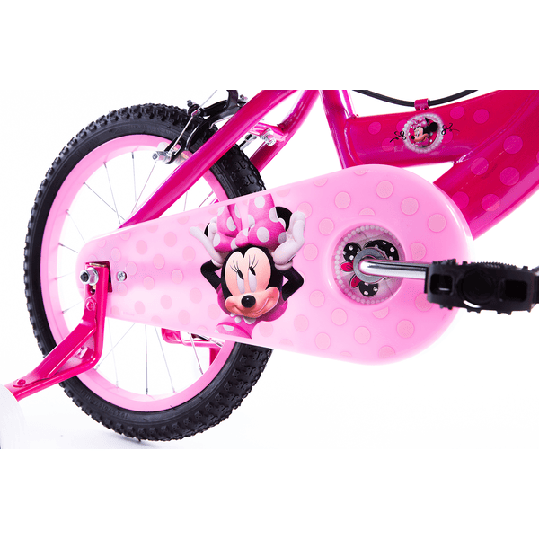 A.T.L.A.S. Bicicleta Infantil de 16 Pulgadas para niña, Disney + Casco  Minnie Incluido niños, Rosa y Blanco idéntico a Las Fotos, 16'' :  : Deportes y aire libre