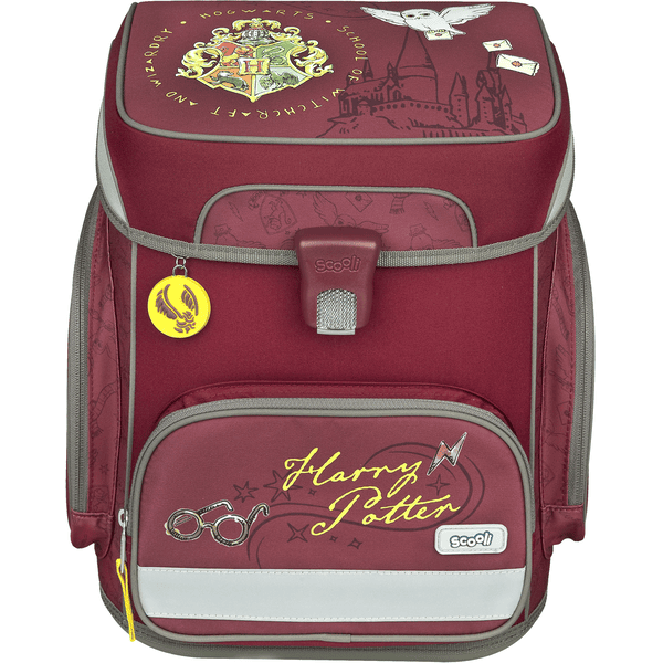 Mochila mochila escolar Harry Potter Mochila com Rodinhas color rojo