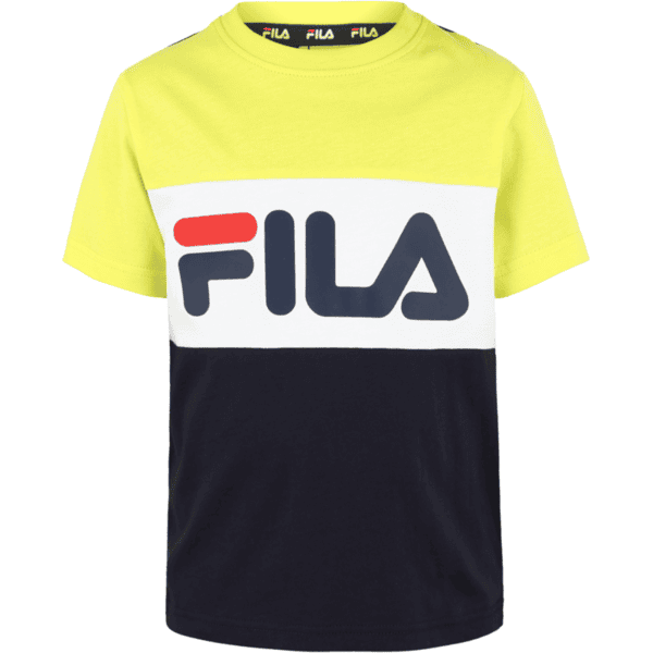 Fila Kids Maglia Thea, giallo/bianco/nero