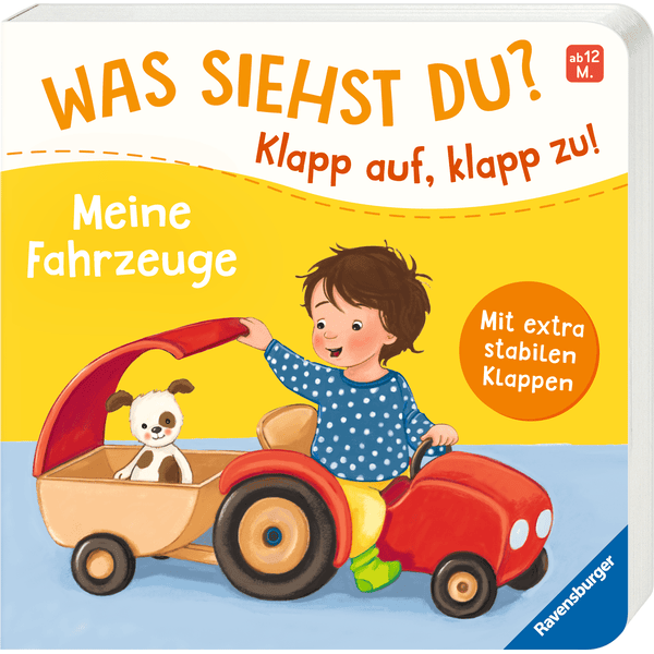 Ravensburger Was siehst du? Klapp auf, klapp zu! Meine Fahrzeuge