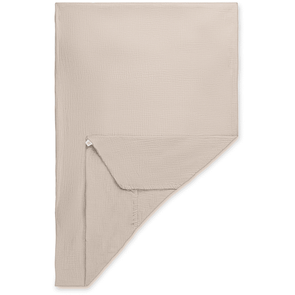 hauck Hoeslaken voor reisbedmatras Beige