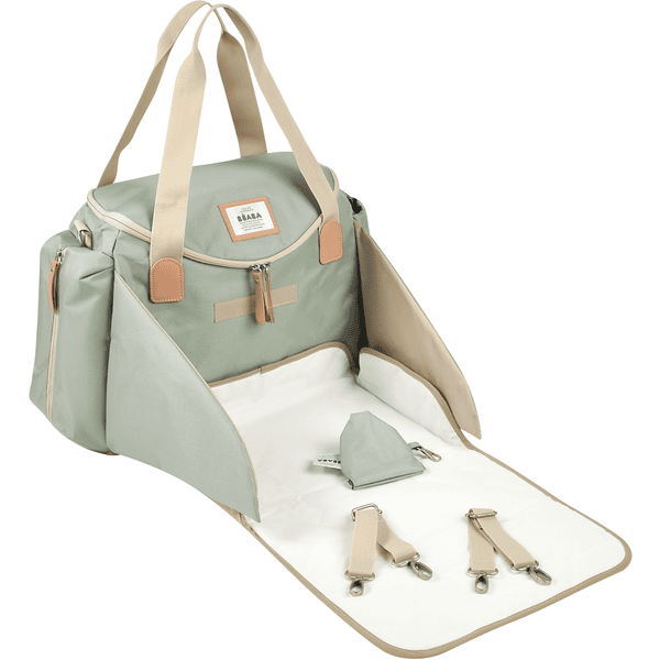 Bolso cambiador para bebés Béaba Paris - verde salvia Ref. 940296 -  Puericultura - Bolso cambiador para bebés