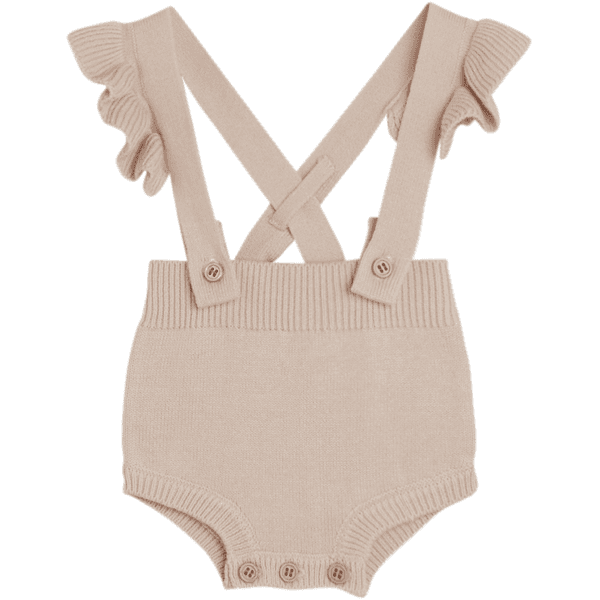 Hust & Claire Gebreide Romper Malone Apricot 