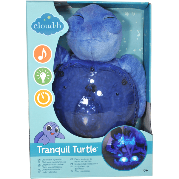 Peluche veilleuse Tranquil Turtle™ Aqua CLOUD B, Vente en ligne de Veilleuse
