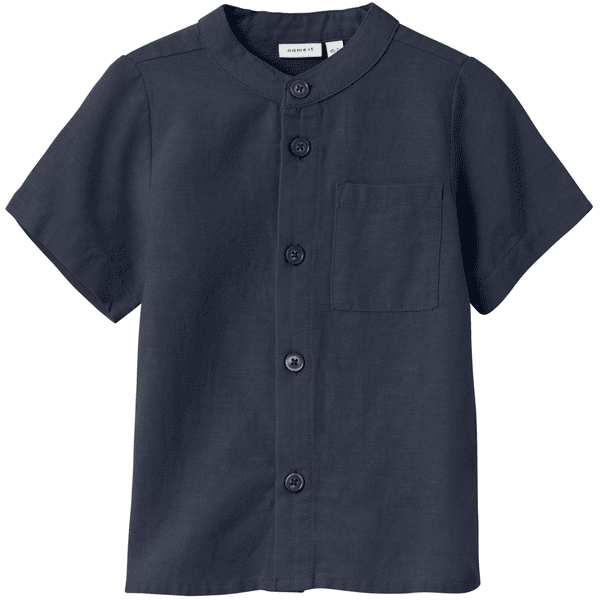 name it Chemise Nmma stripes Dark Blue Denim