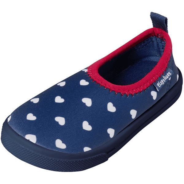 Playshoes Aqua-Slipper Herzchen