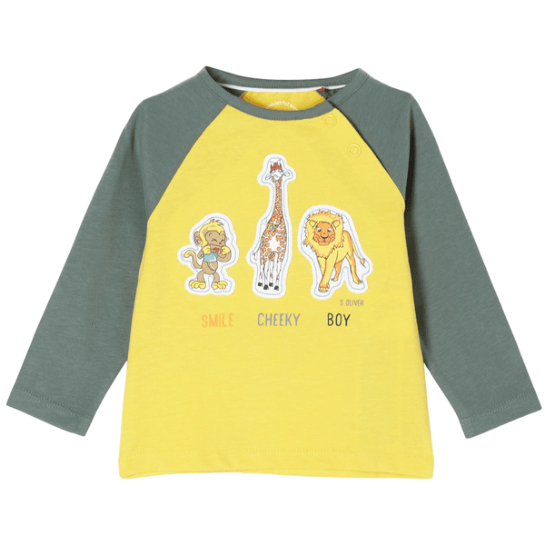 s.Oliver Langarmshirt yellow