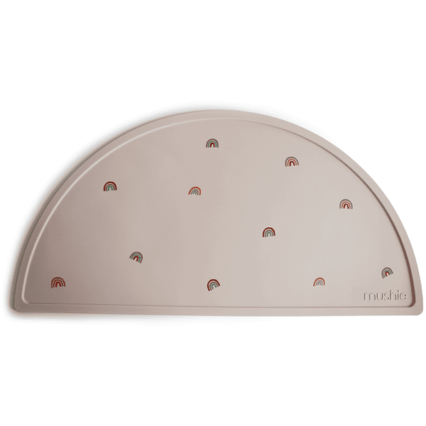 mushie Placemat silikonowy, Rainbow pinkorblue.pl