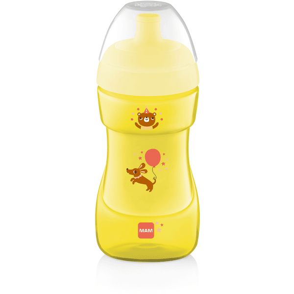 MAM Drinking Cup Sports Cup, 330 ml, pies
