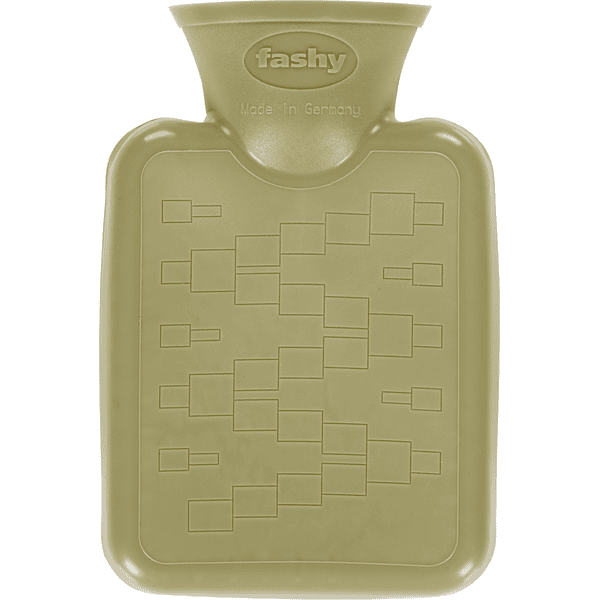 Calentador de bolsillo fashy® 0,3 L con asa plegable en verde oliva