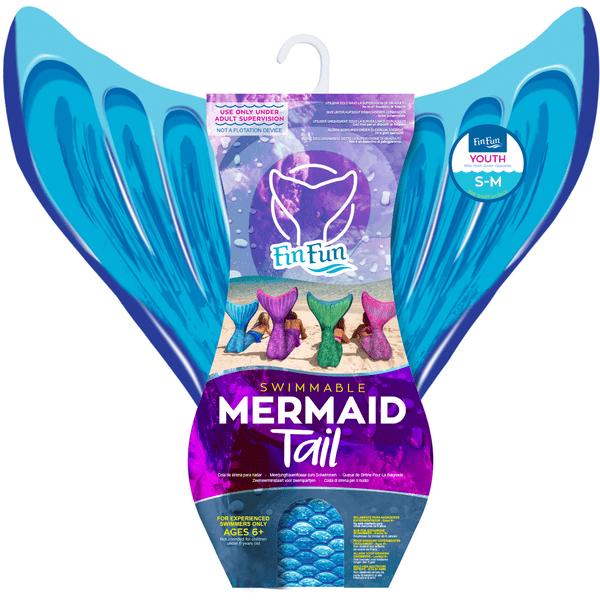 XTREM Toys and Sports - FIN FUN Meerjungfrau Mermaidens Original L/XL, blau  