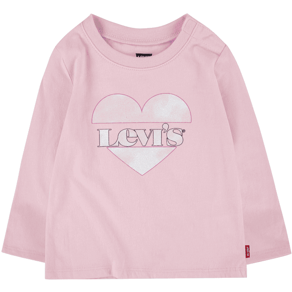 Levi's® Kids langærmet skjorte lyserød