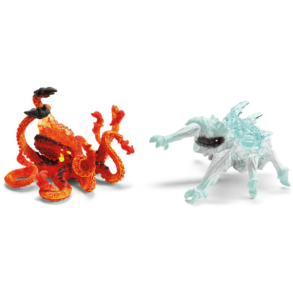 schleich® Figurine pieuvre de feu vs insecte de glace 70826