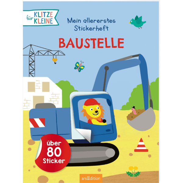 arsEdition Mein allererstes Stickerheft Baustelle