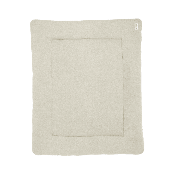 MEYCO Matelas de parc bébé Knit Basic mélange sable 77x97 cm