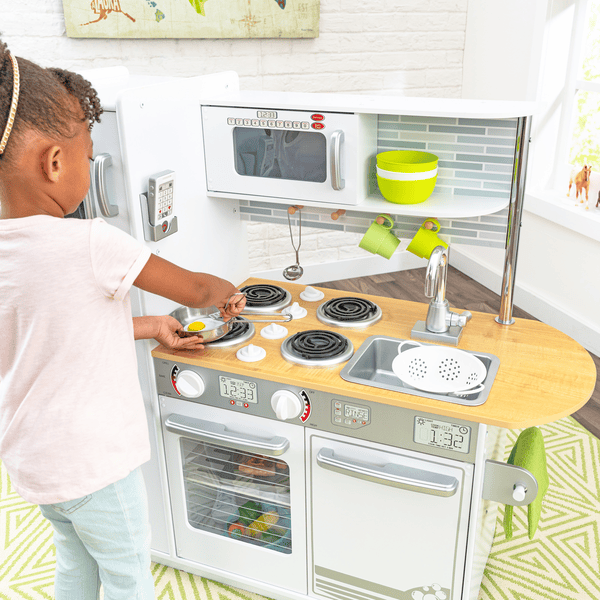 Kidkraft® Cucina giocattolo uptown in legno - bianca 