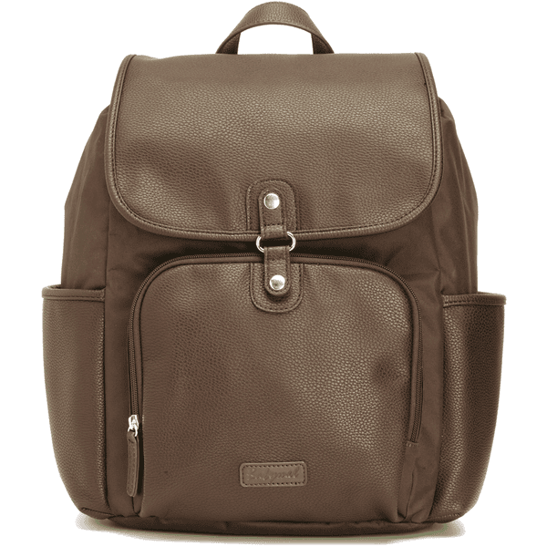 Babymel Wickelrucksack Freddie Vegan Leather Tan