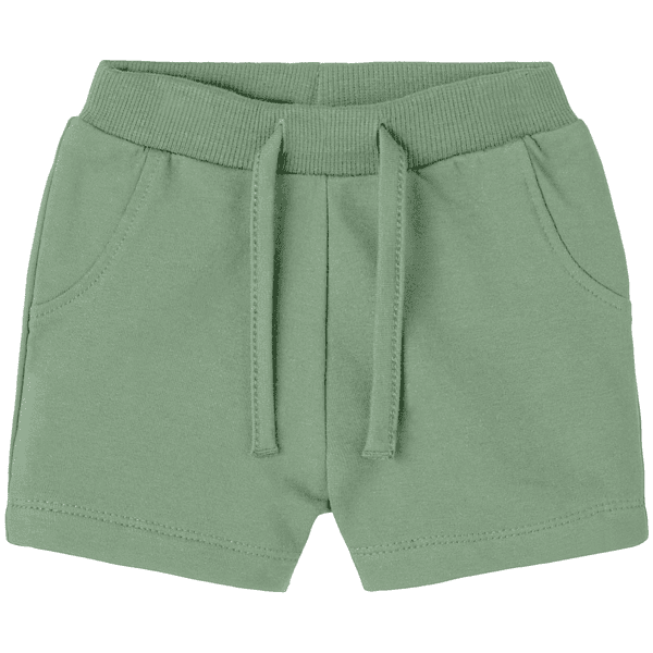 name it Sweatshorts Nbmfolmer Basil