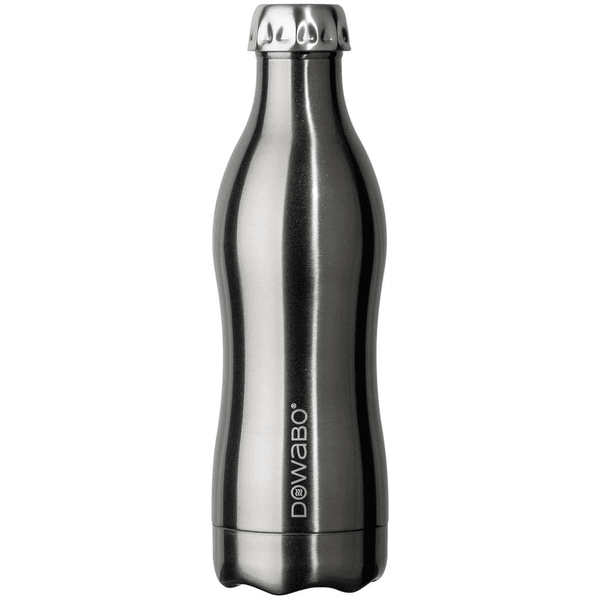 Dowabo Isolierflasche Trinkflasche silver