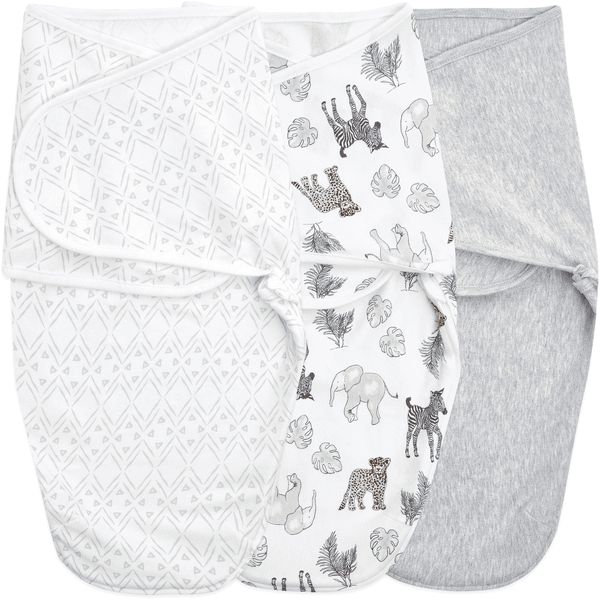 aden + anais ™ essential s easy swaddle ™ wrap-around filt, 3-pack toile