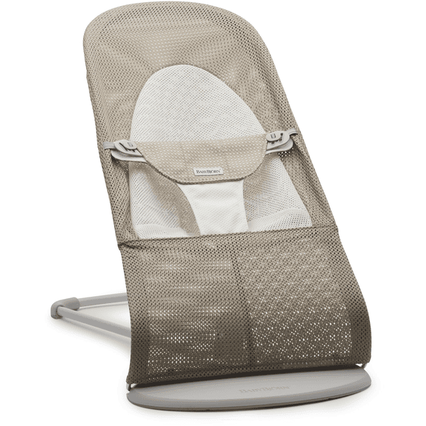 BABYBJÖRN Babywippe Balance Soft Mesh Beige/Weiss