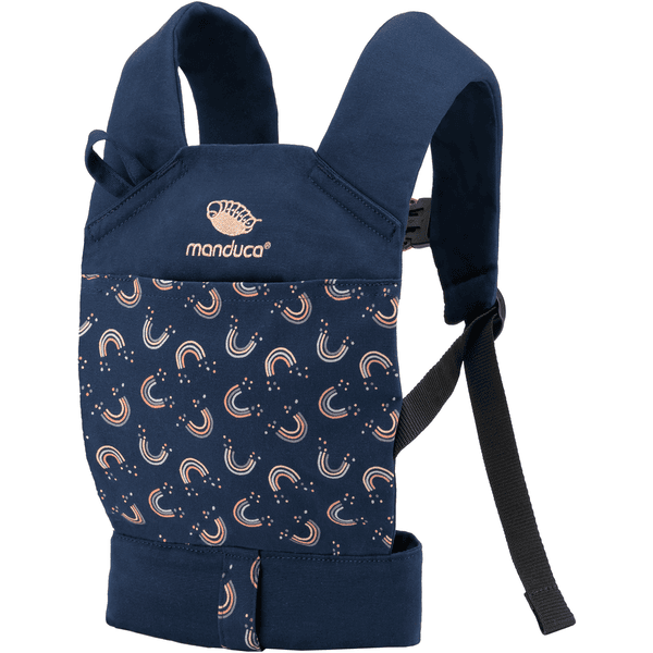 manduca Doll Carrier Cotton Limited Editie Regenboog Night 