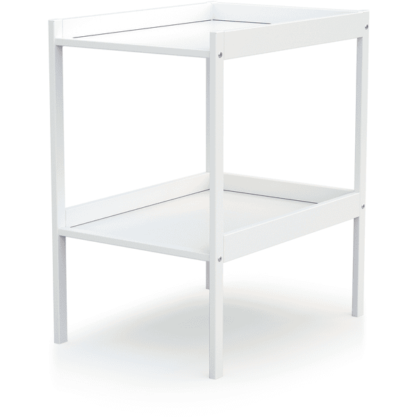 WEBABY Table à langer bois blanc