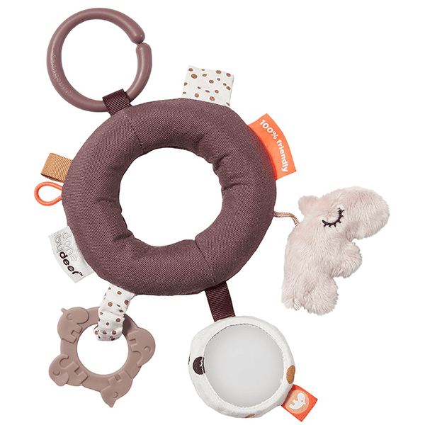 Done by Deer ™ To-Go aktivitetsring, lyserød
