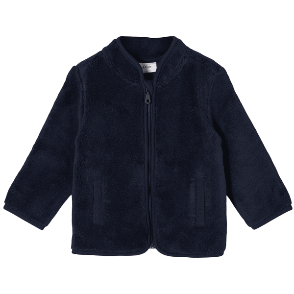 s.Oliver Plüschjacke dark blue
