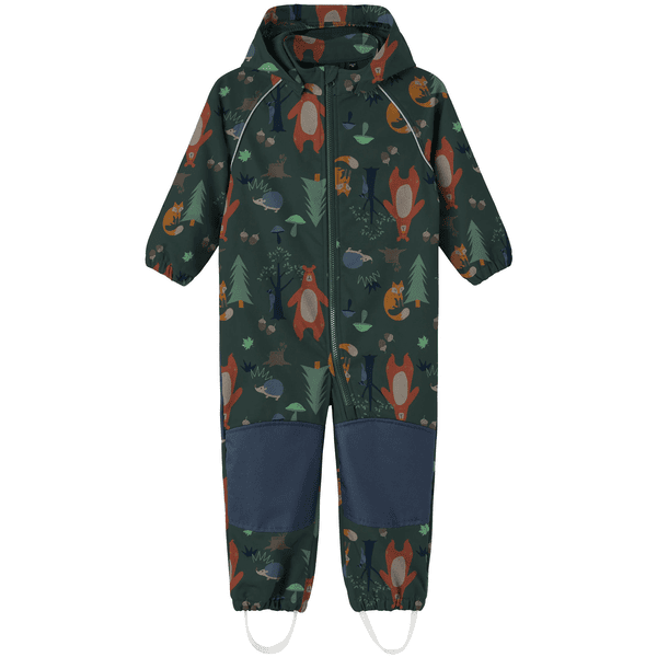 name it Combinaison enfant softshell Nmmalfa Deep Forest