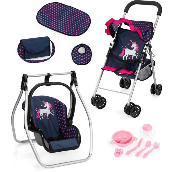 bayer Design Buggy Set, Einhorn