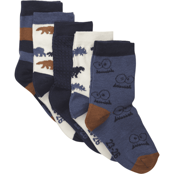 Minymo Socken 5er Pack Total Eclipse