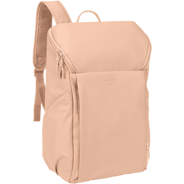 LÄSSIG Backpack Plecak do przewijania Slender Up camel