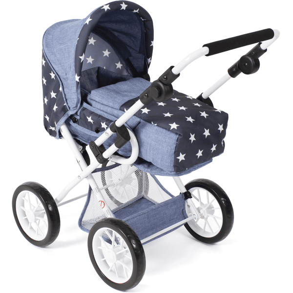 BAYER CHIC 2000 Kombi-Puppenwagen "LENI", navy