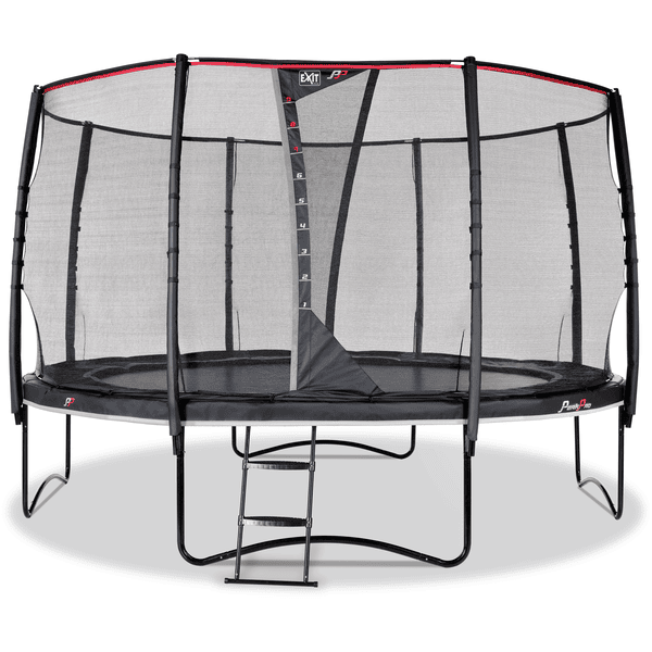 EXIT PeakPro Trampolin ø427cm - schwarz