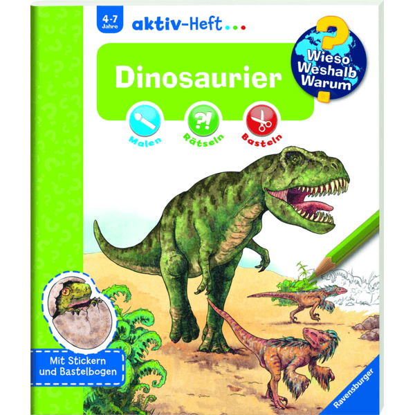 RAVENSBURGER aktiv-Heft - Wieso? Weshalb? Warum? - Dinosaurier