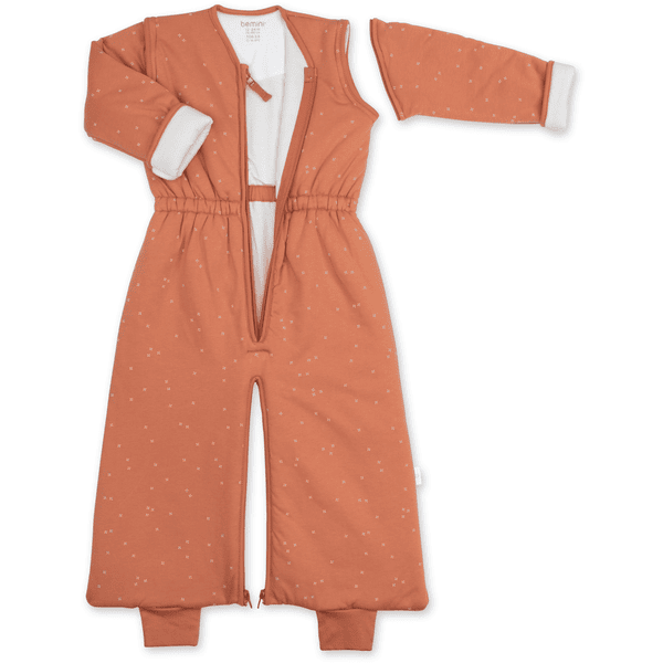 BEMINI Schlafsack 24-36 Monate Pady jersey + jersey tog 3 Mini print caramel