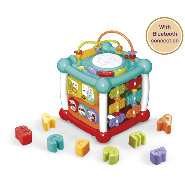 Scandinavian Baby Products Cube d'activités et musical Bluetooth
