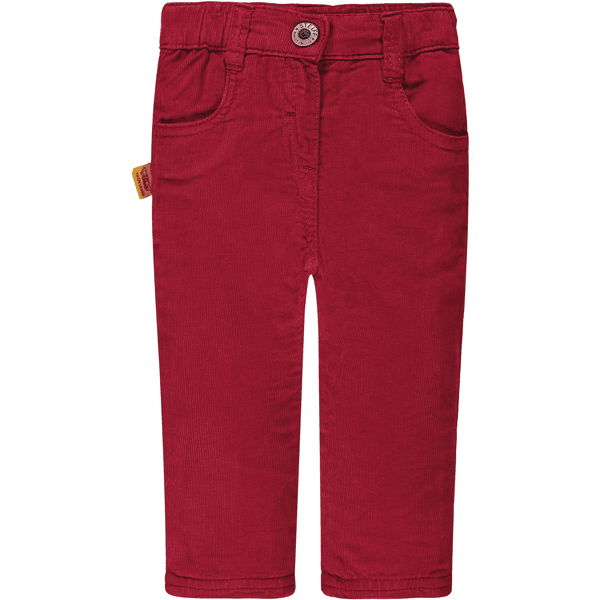 Steiff Girl s pantalones de pana bufón rojo 