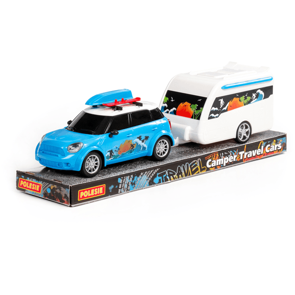 POLESIE® Figurine voiture Cruise caravane