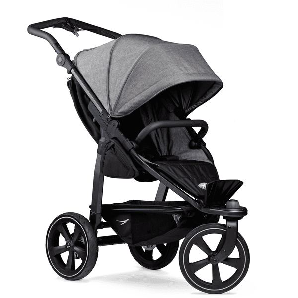 tfk carro de bebé deportivo Mono 2 con cámara de aire juego de ruedas premium grey