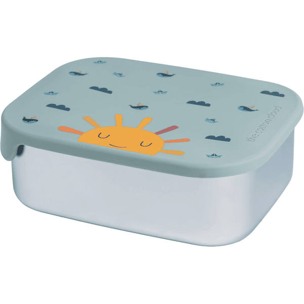 the cotton cloud Lunchbox Origami Stainless aus Edelstahl hellblau