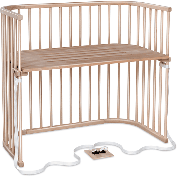 babybay lettino Co-Sleeping Boxspring XXL laccato naturale